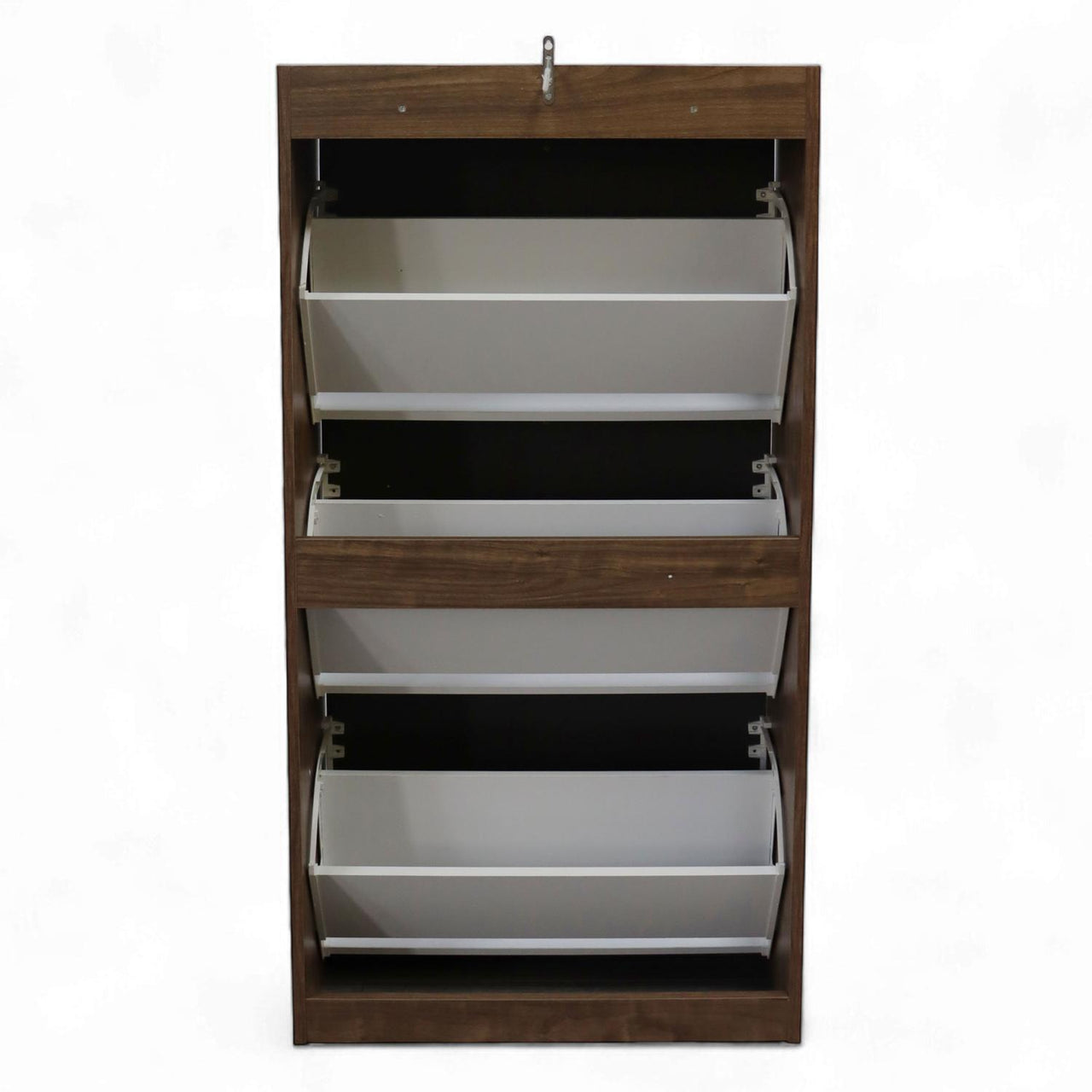 Mueble Zapatero Gabinete Madera Organizador con 3 Niveles