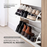 Thumbnail for Mueble Zapatero Grande Organizador 3 Cajones Compacto