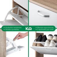 Thumbnail for Mueble Zapatero Grande Organizador 3 Cajones Compacto