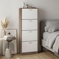 Thumbnail for Mueble Zapatero Organizador Calzado 4 Cajones Madera