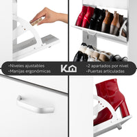 Thumbnail for Mueble Zapatero Organizador Calzado 4 Cajones Madera