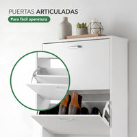 Thumbnail for Mueble Zapatero Organizador Calzado 4 Cajones Madera