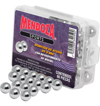 Thumbnail for Municion de Acero Para Resortera 9 mm 80 Piezas MRE-005 Mendoza