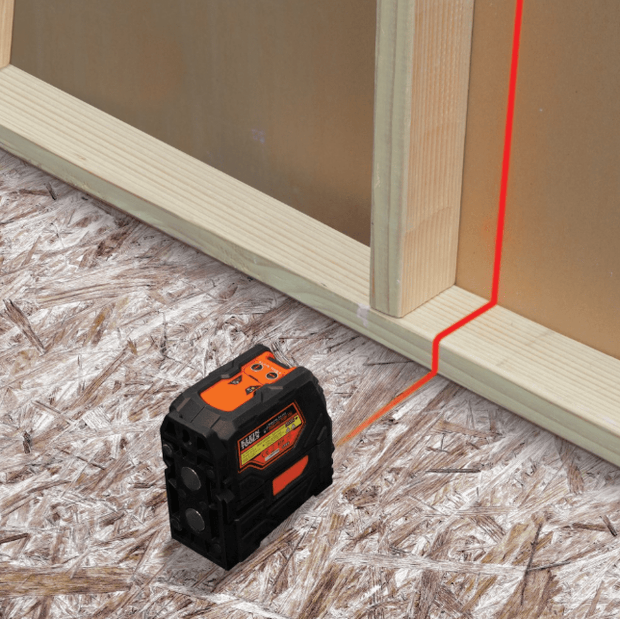 Nivel láser d/ líneas en cruz 93LCL Klein Tools