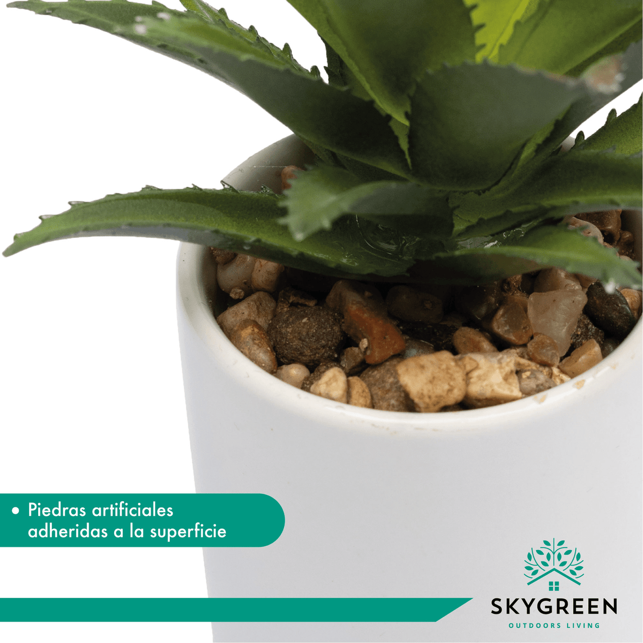 Paquete De 6 Plantas Pequeñas Artificiales Decoracion Hogar