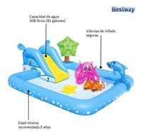 Thumbnail for Parque Acuatico Alberca Piscina Inflable Infantil Bestway
