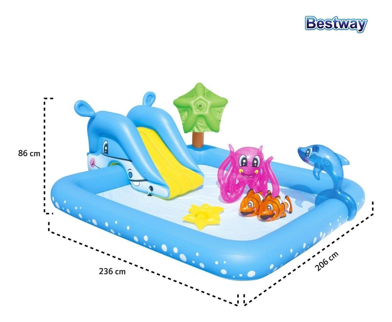 Parque Acuatico Alberca Piscina Inflable Infantil Bestway