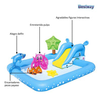 Thumbnail for Parque Acuatico Alberca Piscina Inflable Infantil Bestway