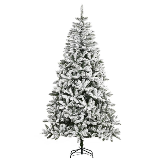 Pino de Navidad Nevado 2.10 m con 1000 Ramas DecoraciónXMASTREE210-NEV