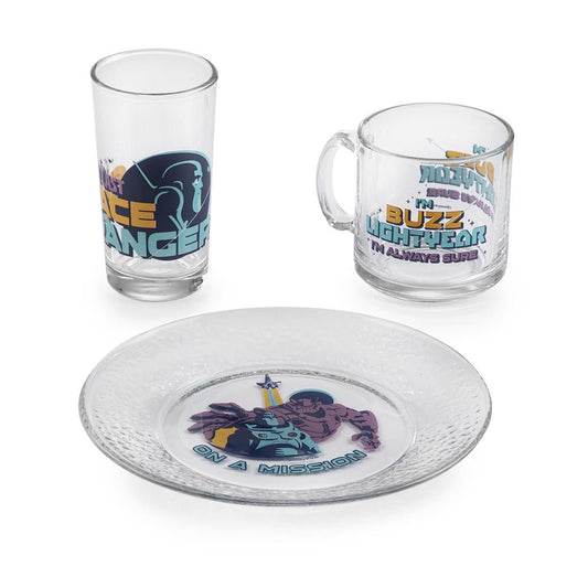 Plato Vaso Taza Juego Lightyear Desayunador Para Niños Crisa1720742-LIB