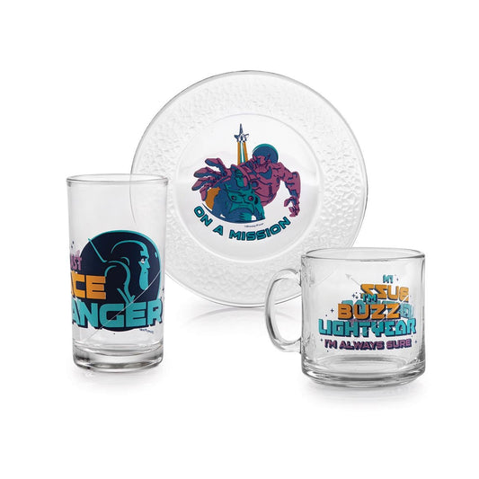 Plato Vaso Taza Juego Lightyear Desayunador Para Niños Crisa1720742-LIB