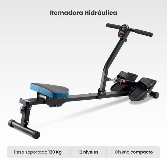 Remadora Hidráulica Plegable 12 Niveles Con Monitor DigitalGY-REMH1
