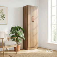 Thumbnail for Ropero Closet Armario de Madera 2 Puertas y 5 Entrepaños