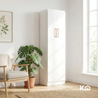 Thumbnail for Ropero Closet Armario de Madera 2 Puertas y 5 Entrepaños