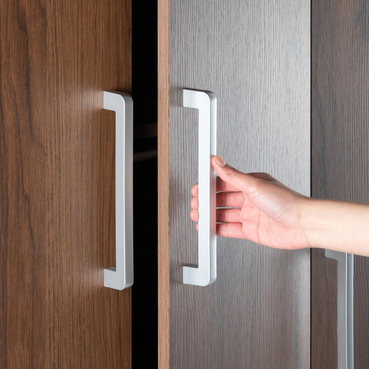 Ropero Closet Armario Ropa de Madera 3 Puertas y 2 Cajones