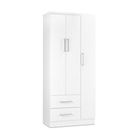 Thumbnail for Ropero Closet Armario Ropa de Madera 3 Puertas y 2 Cajones