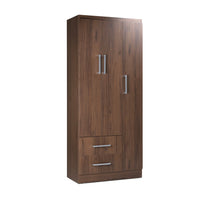 Thumbnail for Ropero Closet Armario Ropa de Madera 3 Puertas y 2 Cajones