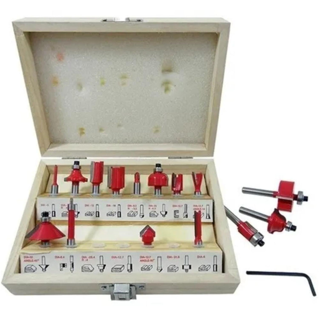 Router Recortadora De Chapas+juego De 15 Brocas 1/4  Obi