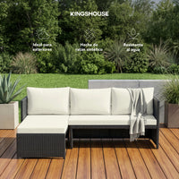 Thumbnail for Sala de Mimbre para Exteriores y Jardín Esquina Derecha