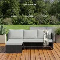 Thumbnail for Sala de Mimbre para Exteriores y Jardín Esquina Derecha