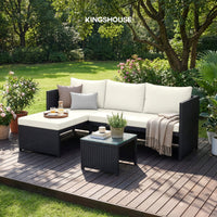 Thumbnail for Sala de Mimbre para Exteriores y Jardín Esquina Derecha