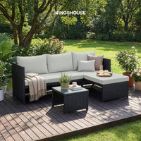 Thumbnail for Sala de Mimbre para Exteriores y Jardín Esquina Izquierda