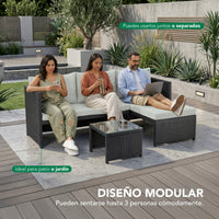 Thumbnail for Sala de Mimbre para Exteriores y Jardín Esquina Izquierda