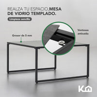 Thumbnail for Sala Exterior Juego Para Jardín Exterior Silver Textilene