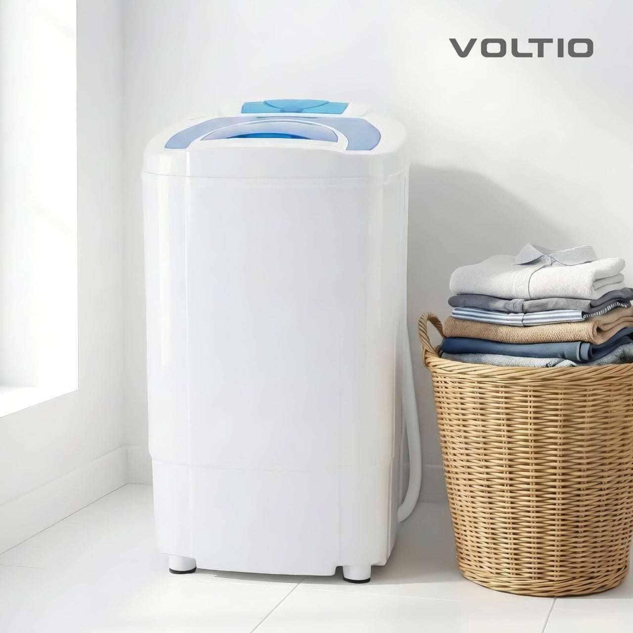 Secadora Centrífuga Eléctrica 6.5 kg Acero Inoxidable