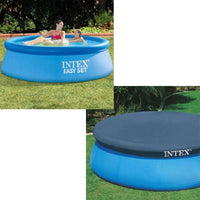 Thumbnail for Set Alberca Piscina Easy Con Bomba Y Cobertor Cubierta Intex