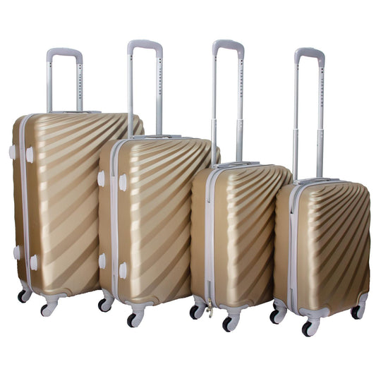 Set De 4 Maletas De Viaje Policarbonato 4 Ruedas Con CandadoRBSM43270000