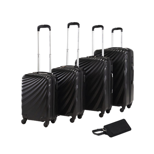 Set De 4 Maletas Para Viaje Con Ruedas Rigidas Alta CalidadSKYTRAV40L