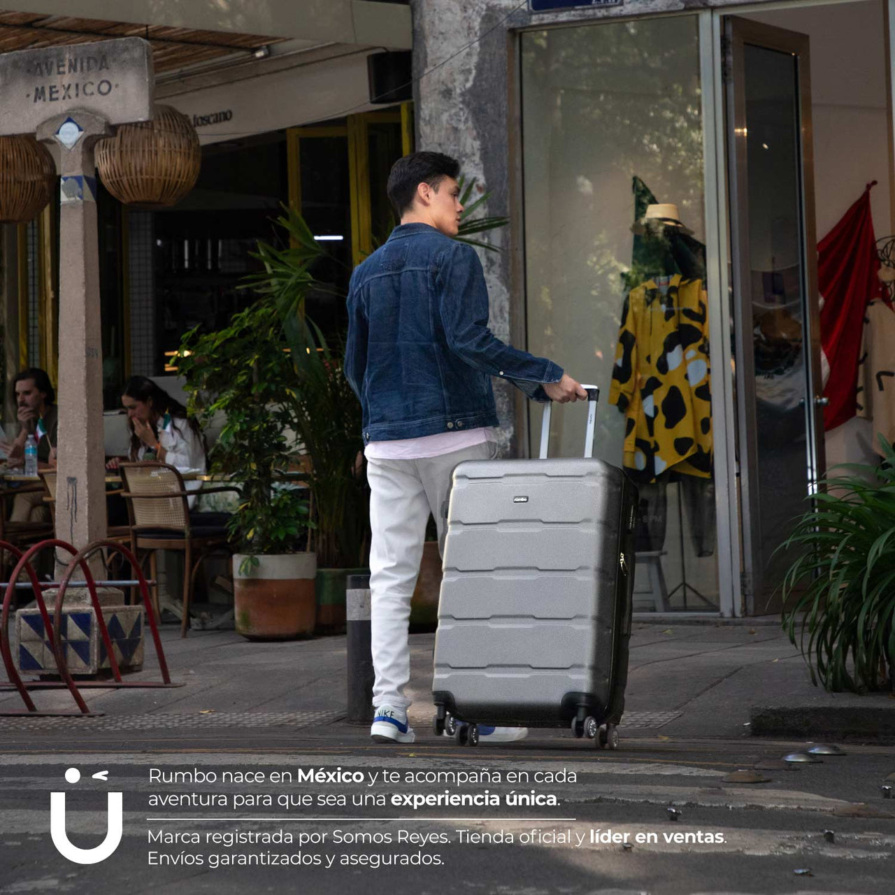 Set de 4 Maletas Rígidas con Ruedas Carry On 10 kg, 20 kg