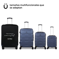 Thumbnail for Set de 4 Maletas Rígidas con Ruedas Carry On 10 kg, 20 kg