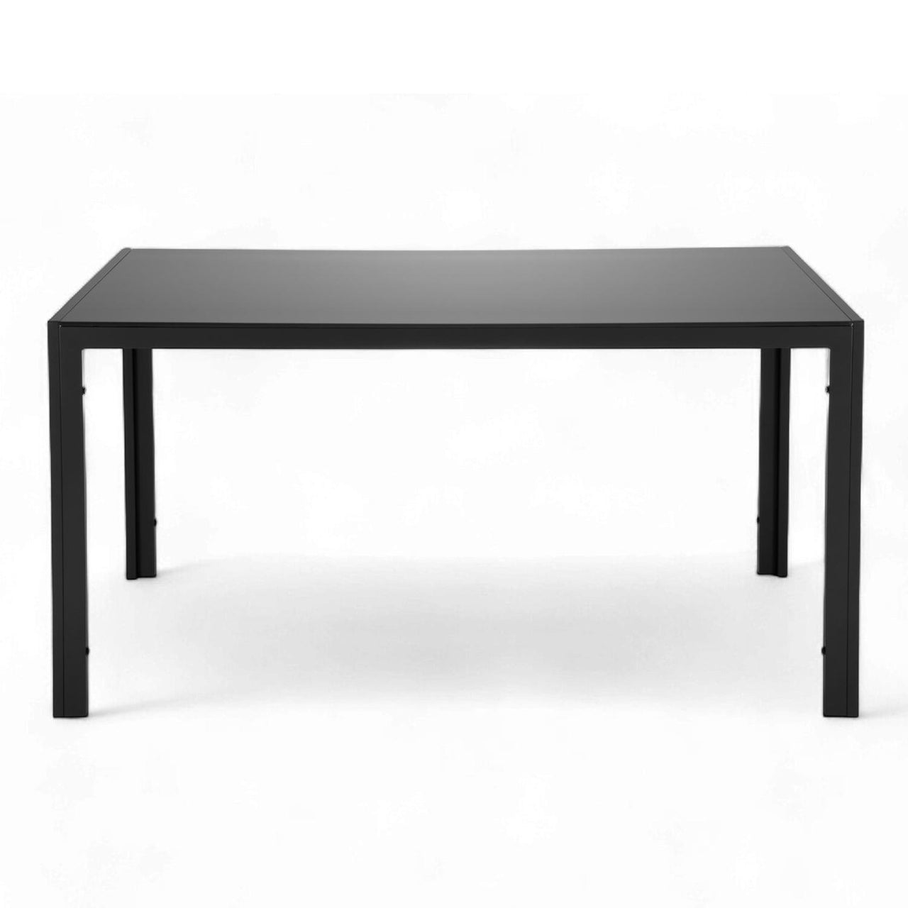 Set de Comedor Moderno Con 4 Sillas y Mesa de Vidrio