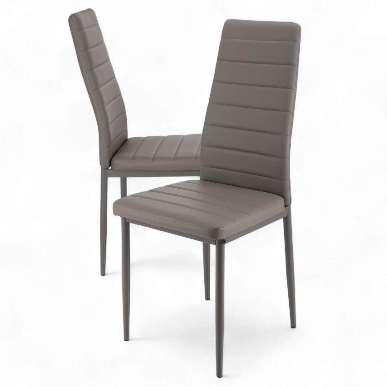 Set de Comedor Moderno Con 4 Sillas y Mesa de Vidrio