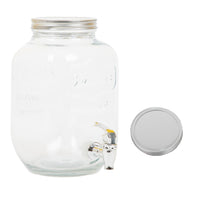 Thumbnail for Set De Dispensadores Bebidas 4 Litros Mason Jar Base Metal