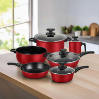 Thumbnail for Set de Ollas, Sartenes y Hervidor de Acero de Carbono