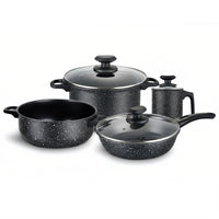 Thumbnail for Set de Ollas, Sartenes y Hervidor de Acero de Carbono