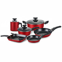 Thumbnail for Set de Ollas, Sartenes y Hervidor de Acero de Carbono