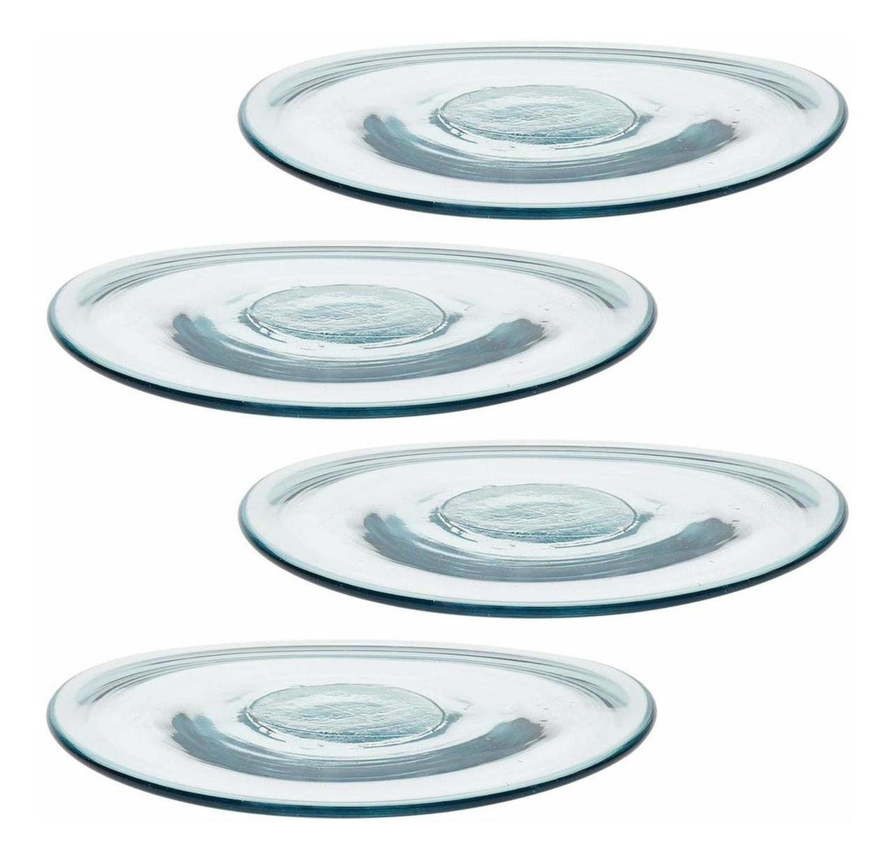 Set Platos Redondos 24cm Vidrio 4 Pzs Cocina Prologue Libbey