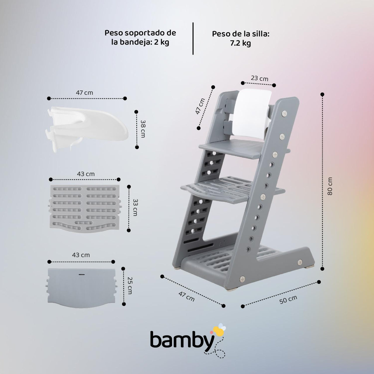Silla Alta Para Bebes 6 Meses A 12 Años De Comer Evolutiva