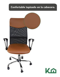Thumbnail for Silla De Oficina Ejecutiva Ergonomica Piel Sintetica Mesch