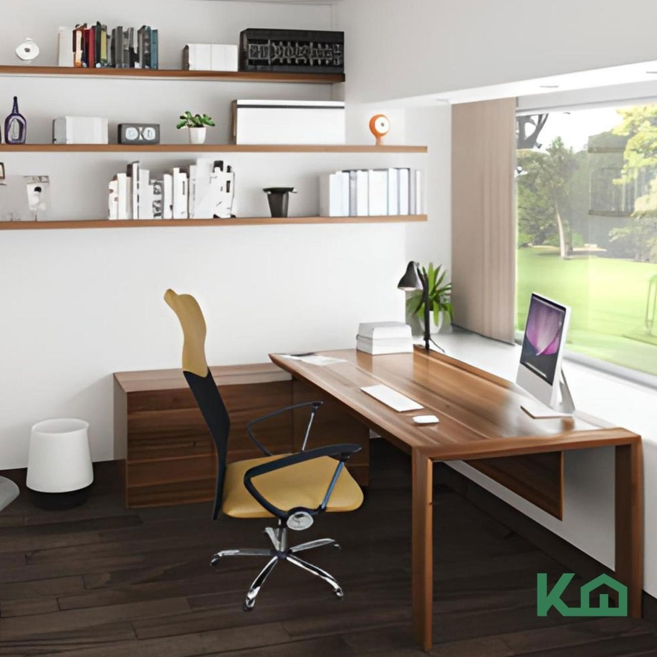 Silla De Oficina Ejecutiva Ergonomica Piel Sintetica Mesch