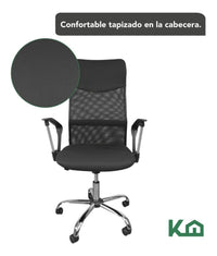 Thumbnail for Silla De Oficina Ejecutiva Ergonomica Piel Sintetica Mesch