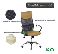 Thumbnail for Silla De Oficina Ejecutiva Ergonomica Piel Sintetica Mesch