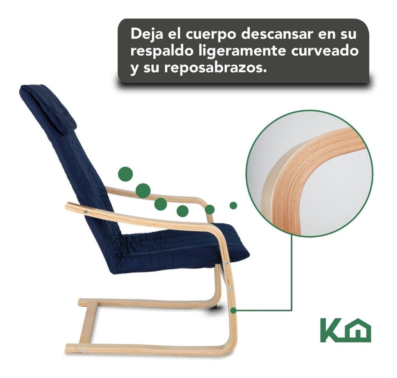 Silla Flex Sofa Moderno Sillon Exterior Mueble Jardin Patio