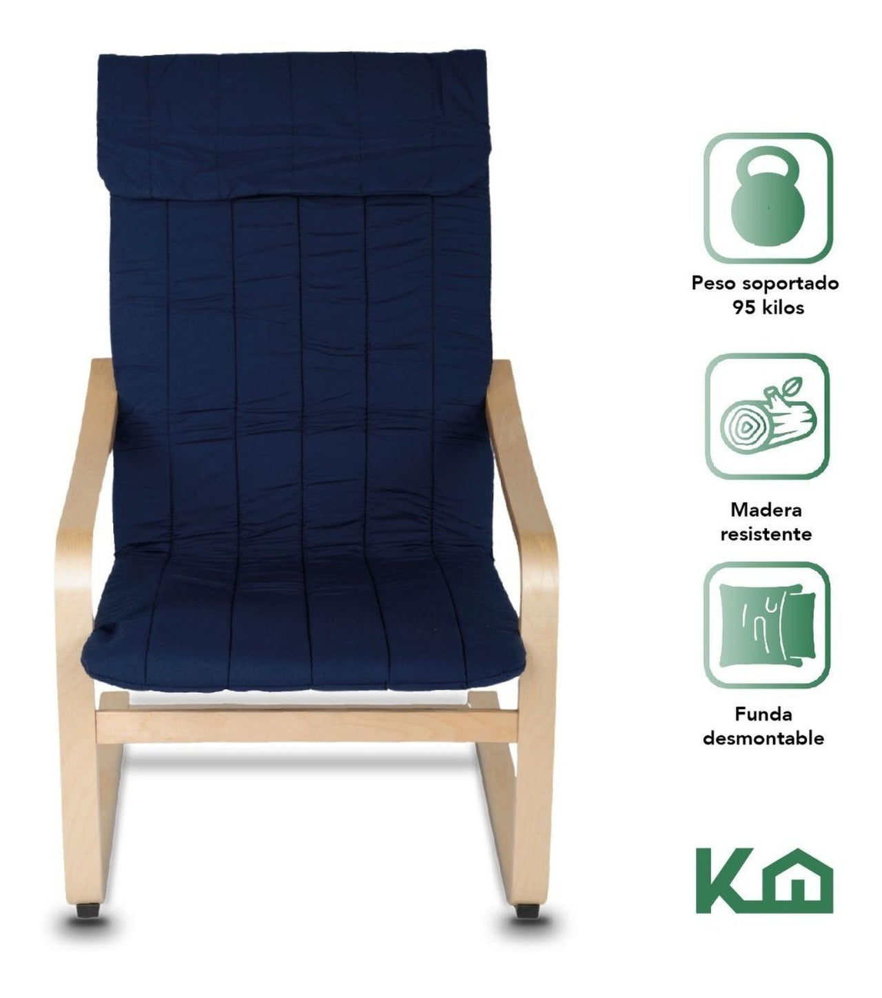 Silla Flex Sofa Moderno Sillon Exterior Mueble Jardin Patio