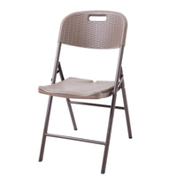 Thumbnail for Silla Plegable Plastico Ratan Fiesta Evento Jardin Hogar