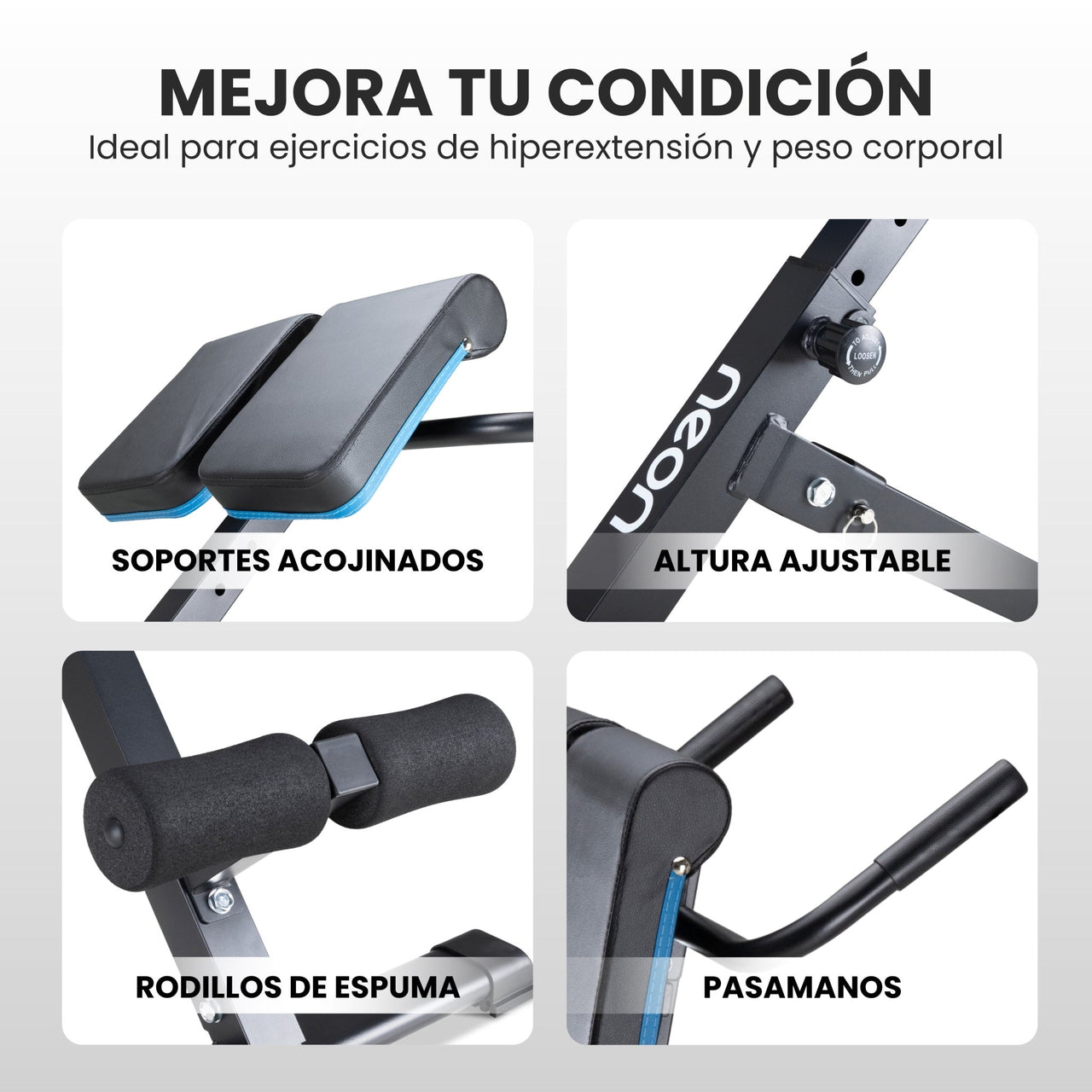 Silla Romana Máquina de Ejercicio Inclinación Ajustable